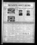 Newspaper: The Fayette County Record (La Grange, Tex.), Vol. 27, No. 67, Ed. 1 T…