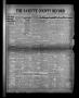 Newspaper: The Fayette County Record (La Grange, Tex.), Vol. 26, No. 11, Ed. 1 T…