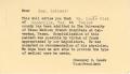Letter: [Letter from Chauncey D. Leake to Truett Latimer, February 25, 1954]