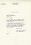 Letter: [Letter from B. W. Armistead to Truett Latimer, February 17, 1953]