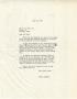 Letter: [Letter from Truett Latimer to H. B. Wade, July 22, 1953]