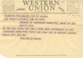 Primary view of [Telegram from William M. Lewis, May 19, 1953]
