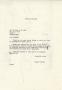 Primary view of [Letter from Truett Latimer to Mr. amd Mrs. M. R. Hail and F. D. Hail, February 19, 1953]