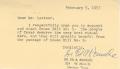 Letter: [Letter from Ed A. Kanode to Truett Latimer, February 5, 1953]