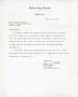 Letter: [Letter from Paul Steph to Truett Latimer, April 24, 1953]
