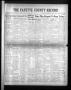 Newspaper: The Fayette County Record (La Grange, Tex.), Vol. 27, No. 91, Ed. 1 T…