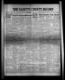 Newspaper: The Fayette County Record (La Grange, Tex.), Vol. 25, No. 102, Ed. 1 …