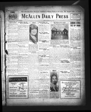 Primary view of object titled 'McAllen Daily Press (McAllen, Tex.), Vol. 6, No. 106, Ed. 1 Monday, May 3, 1926'.