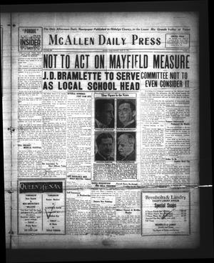 Primary view of object titled 'McAllen Daily Press (McAllen, Tex.), Vol. 6, No. 99, Ed. 1 Saturday, April 24, 1926'.