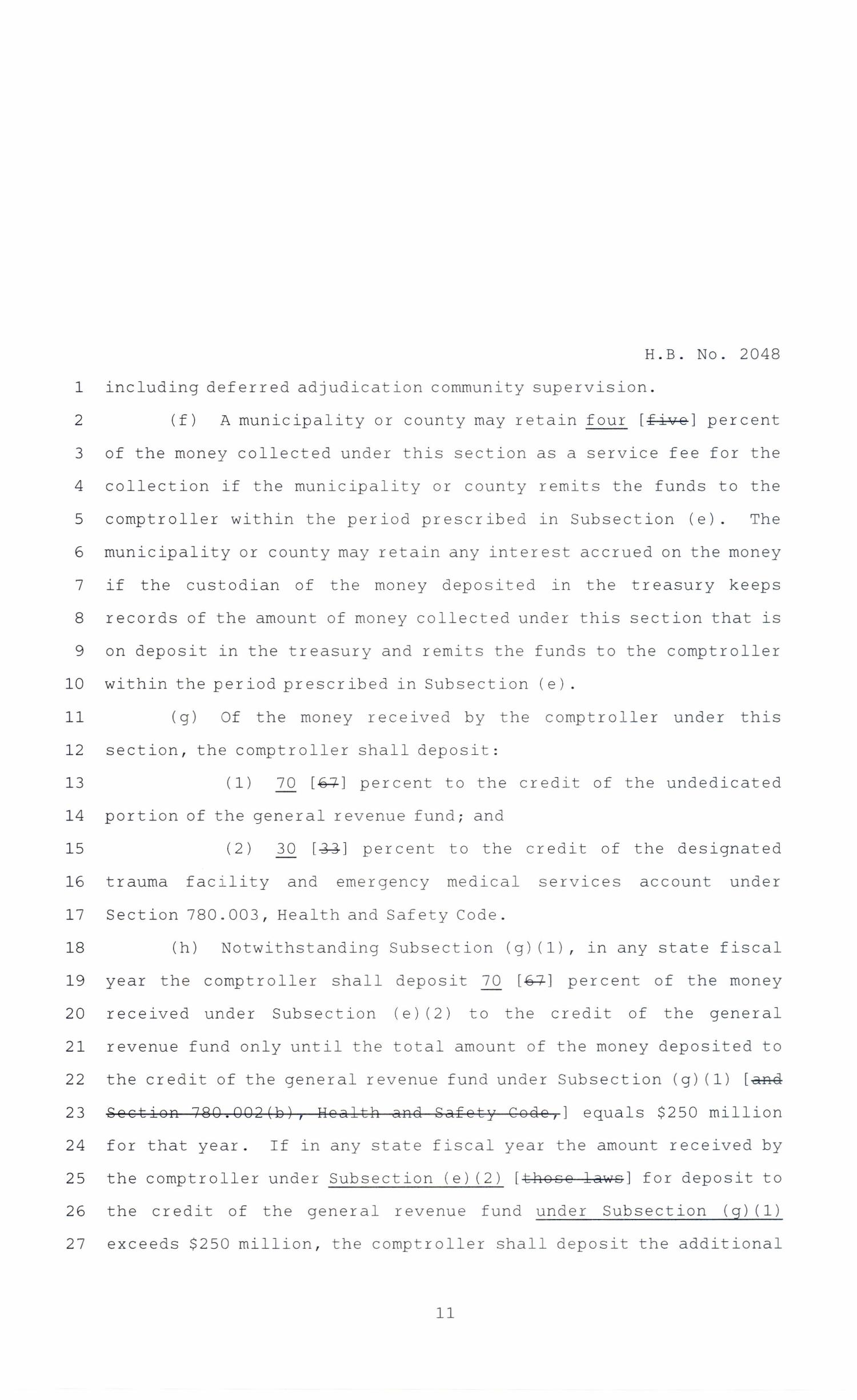 86th Texas Legislature, Regular Session, House Bill 2048, Chapter 1094
                                                
                                                    [Sequence #]: 11 of 17
                                                