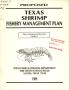 Book: Fishery Management Plan for the Shrimp Fishery in Texas Waters