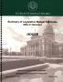 Legislative Document: Summary of Legislative Budget Estimates 2020–21 Biennium: House
