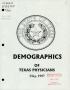 Book: Demographics of Texas Physicians: May 1997