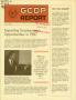 Journal/Magazine/Newsletter: GCDP Report, May 1987