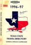 Book: Texas State Travel Directory: 1996-1997