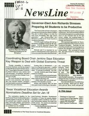 NewsLine, Volume 21, Number 5, November/December 1990