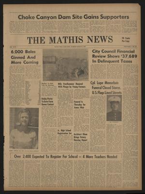 Primary view of object titled 'The Mathis News (Mathis, Tex.), Vol. 47, No. 48, Ed. 1 Thursday, August 22, 1968'.