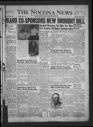 Primary view of object titled 'The Nocona News (Nocona, Tex.), Vol. 51, No. 33, Ed. 1 Friday, January 18, 1957'.