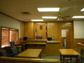 Photograph: [Courtroom in Coldspring]