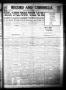 Newspaper: Record and Chronicle. (Denton, Tex.), Vol. 32, No. 21, Ed. 1 Thursday…
