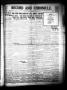 Newspaper: Record and Chronicle. (Denton, Tex.), Vol. 33, No. 4, Ed. 1 Thursday,…