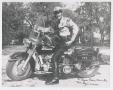 Thumbnail image of item number 1 in: '[Abilene Police Officer Bryan Wason on a Motorcycle]'.