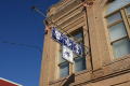 Photograph: [Signs above Masonic Lodge]