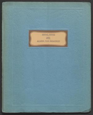 Primary view of object titled 'Abilene Fire Department Annual Report: 1951'.