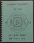 Thumbnail image of item number 1 in: 'Abilene Fire Department Annual Report: 1972'.