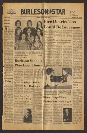 Primary view of Burleson Star (Burleson, Tex.), Vol. 11, No. 18, Ed. 1 Thursday, February 26, 1976