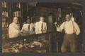 Postcard: [Men inside George Schuh's Saloon]