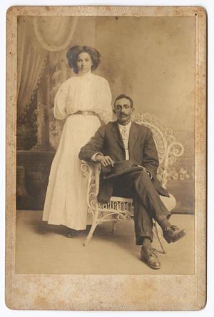 Primary view of object titled '[Unknown African American Man and Woman]'.