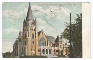 Primary view of object titled '[Austin Avenue Methodist Church]'.