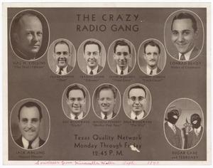 Primary view of object titled '[The Crazy Radio Gang]'.
