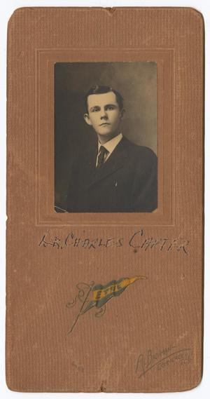 Primary view of object titled '[Portrait of Dr. Charles Carter]'.