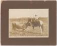 Thumbnail image of item number 1 in: '[Byford Lee Winn Riding a Horse]'.