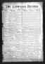 Newspaper: The Lampasas Record (Lampasas, Tex.), Vol. 29, No. 38, Ed. 1 Thursday…