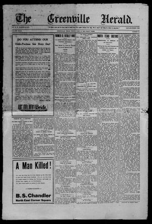 The Greenville Herald. (Greenville, Tex.), Vol. 39, No. 25, Ed. 1, Friday, June 18, 1909