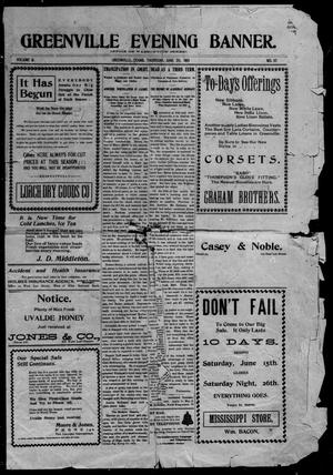 Greenville Evening Banner. (Greenville, Tex.), Vol. 8, No. 97, Ed. 1, Thursday, June 20, 1901
