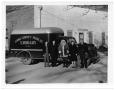 Primary view of [Bookmobile and Santa Claus]