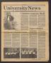 Thumbnail image of item number 1 in: 'University News (Irving, Tex.), Vol. 6, No. 7, Ed. 1 Wednesday, December 8, 1982'.