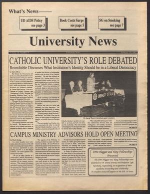 Primary view of object titled 'University News (Irving, Tex.), Vol. 16, No. 5, Ed. 1 Wednesday, February 19, 1992'.
