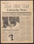 Primary view of University News (Irving, Tex.), Vol. 15, No. 7, Ed. 1 Wednesday, October 9, 1991