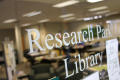 Photograph: [Research Park Library Sign]