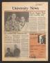 Thumbnail image of item number 1 in: 'University News (Irving, Tex.), Vol. 12, No. 5, Ed. 1 Wednesday, October 26, 1988'.