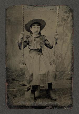 Primary view of object titled '[Nine-Year-Old Maude Kitchens]'.