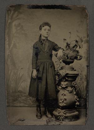 Primary view of object titled '[Ten-Year-Old Maude Kitchens]'.