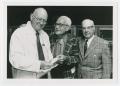 Photograph: [Dr. Chauncey D. Leake and Two Colleagues]