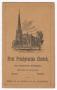 Pamphlet: [Booklet About the First Presbyterian Church of Waco]