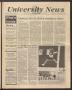 Newspaper: University News (Irving, Tex.), Vol. 19, No. 10, Ed. 1 Monday, Novemb…